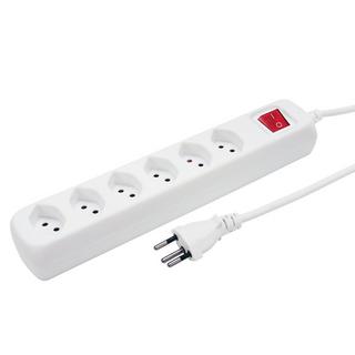 STEFFEN Power Easy Steckdosenleiste für 6 Stecker 