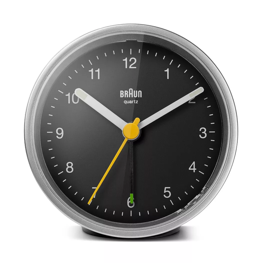 Braun - Analogwecker, 75mm, Black