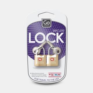 Go Travel Gepäckschloss mit Schlüssel Travel Sentry Case Lock 