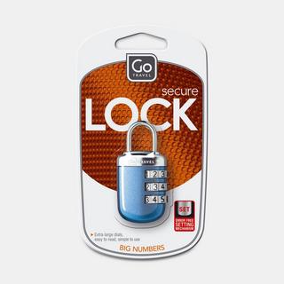 Go Travel Cadenas à combinaison Big Wheel Padlock 