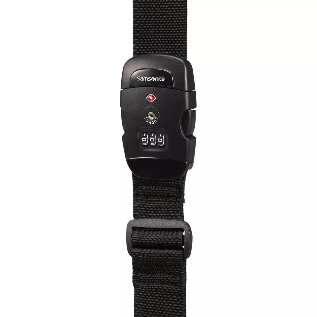 Samsonite - Lugg.strap/tsa Lock, One Size, Black