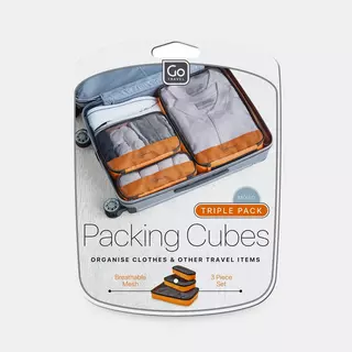 GO Borsa da viaggio Packing Cubes Nero