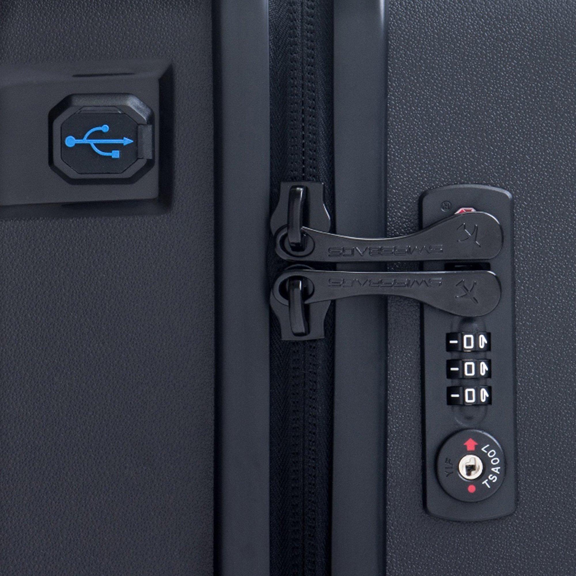 SWISS BAG COMPANY 55.0cm, Noir 55cm Tourist 