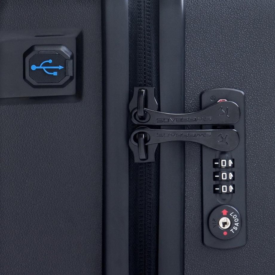 SWISS BAG COMPANY 55.0cm, Noir 55cm Tourist 