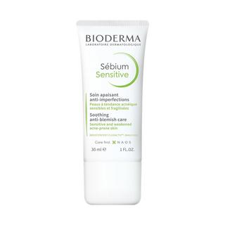 BIODERMA SEBIUM SENSITIVE TE Sébium Sensitive, Beruhigende, Feuchtigkeitsspendende Anti-Unreinheiten-Creme Für Zu Akne Neigende Haut 