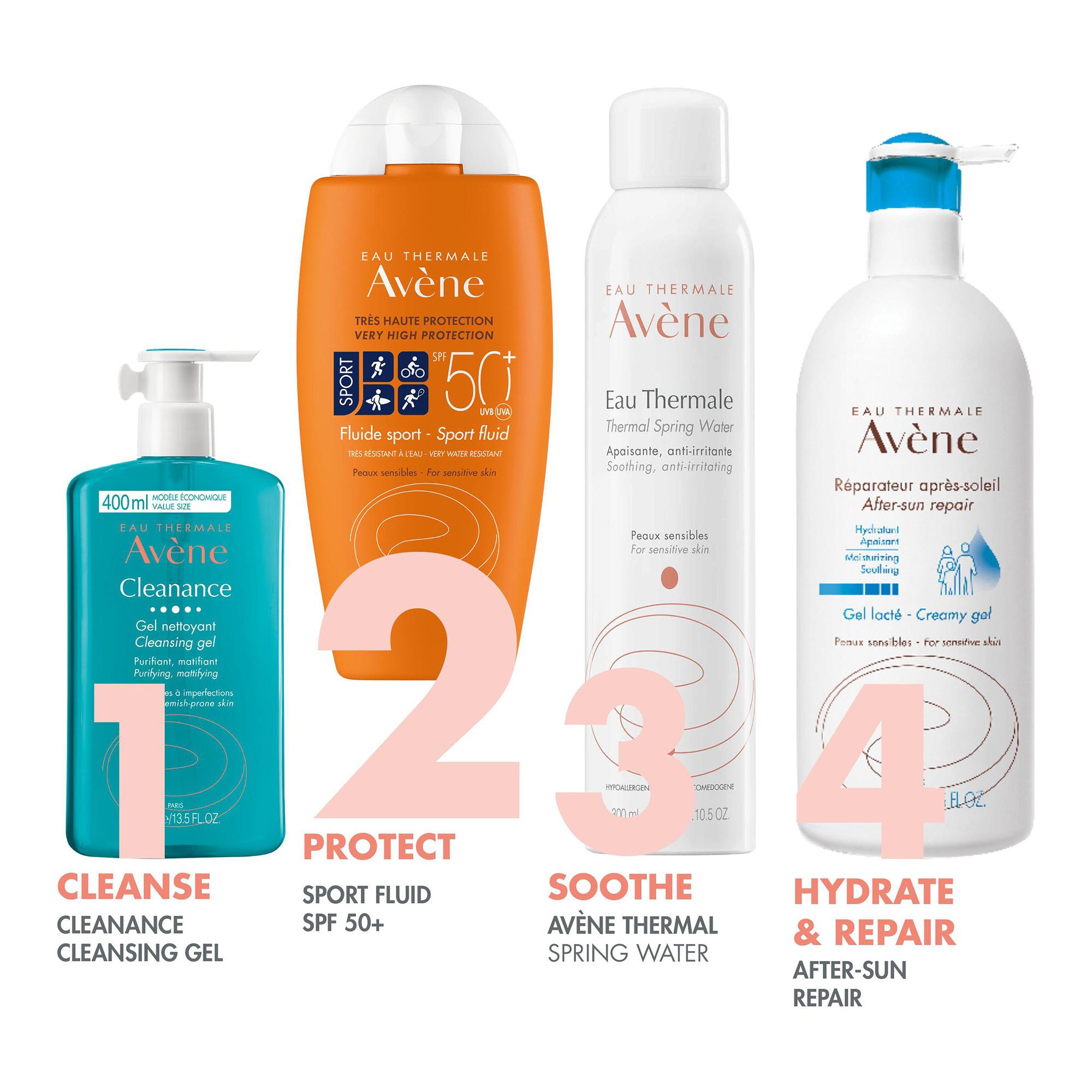 Avene Protection solaire Fluide sport SPF50+ Soins solaires 