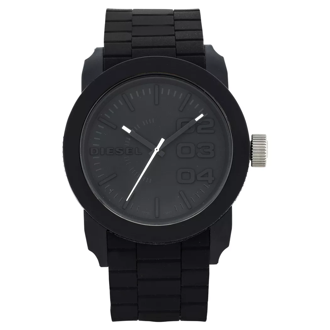 Diesel - Analoguhr, Double Down, 52mm, Black