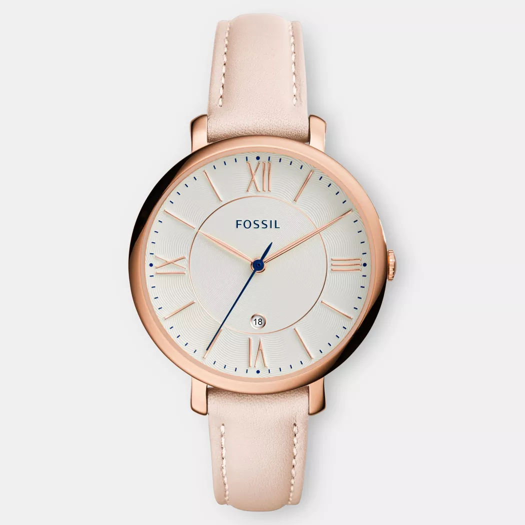 Fossil - Analoguhr, Jacqueline, 36mm, Hellbraun