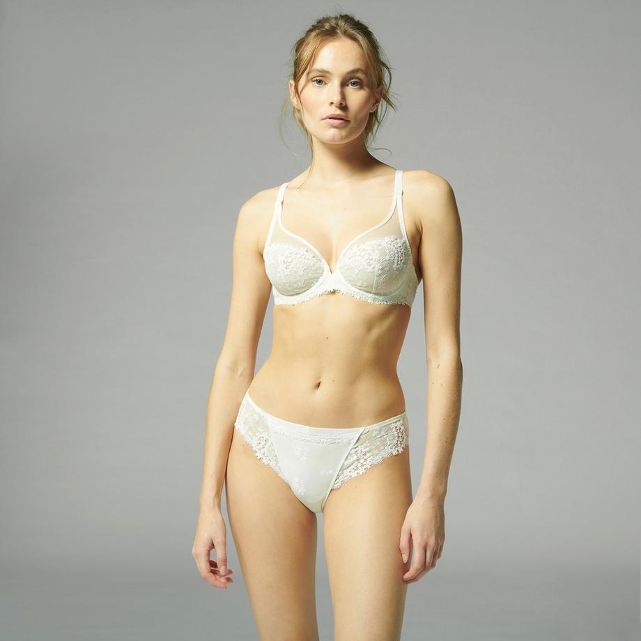 SIMONE PERELE Wish Pizzo Floreale Ferretto Reggiseno Triangolo  