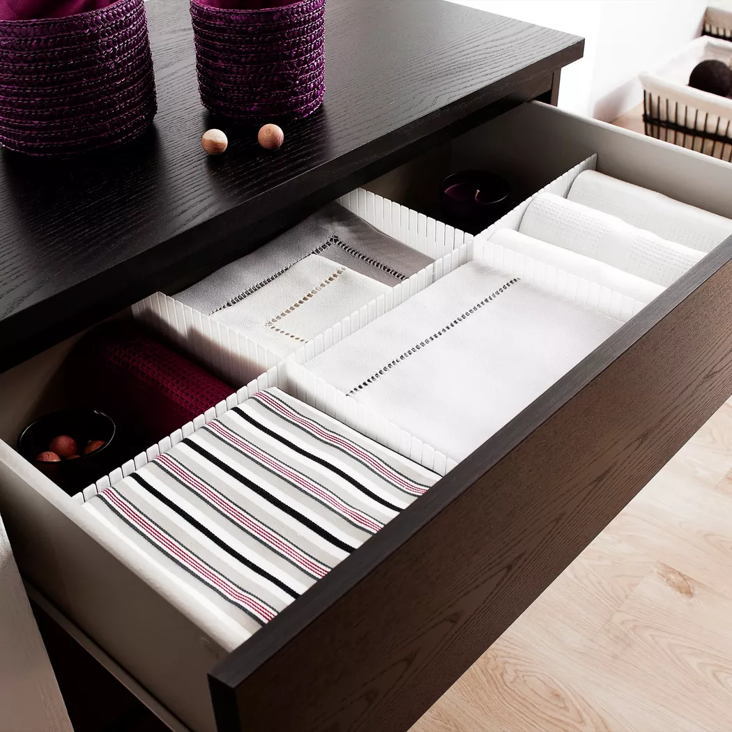 Compactor - Schubladen Organizer, 6 Stück, Weiss