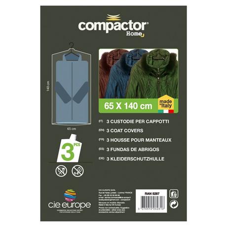 Compactor Kleiderhülle Multipackung 