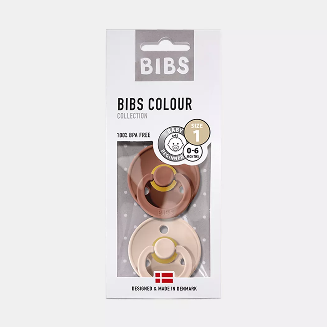 BIBS® BIBS COLOUR Woodchuck - Blush +18 Monate Größe 3
