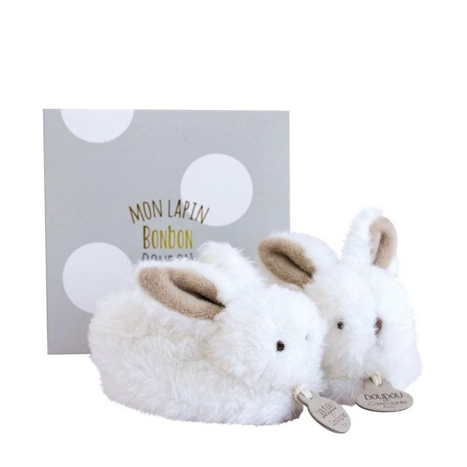 DOUDOU & COMPAGNIE Lapin Bonbon Chaussures pour bébé 