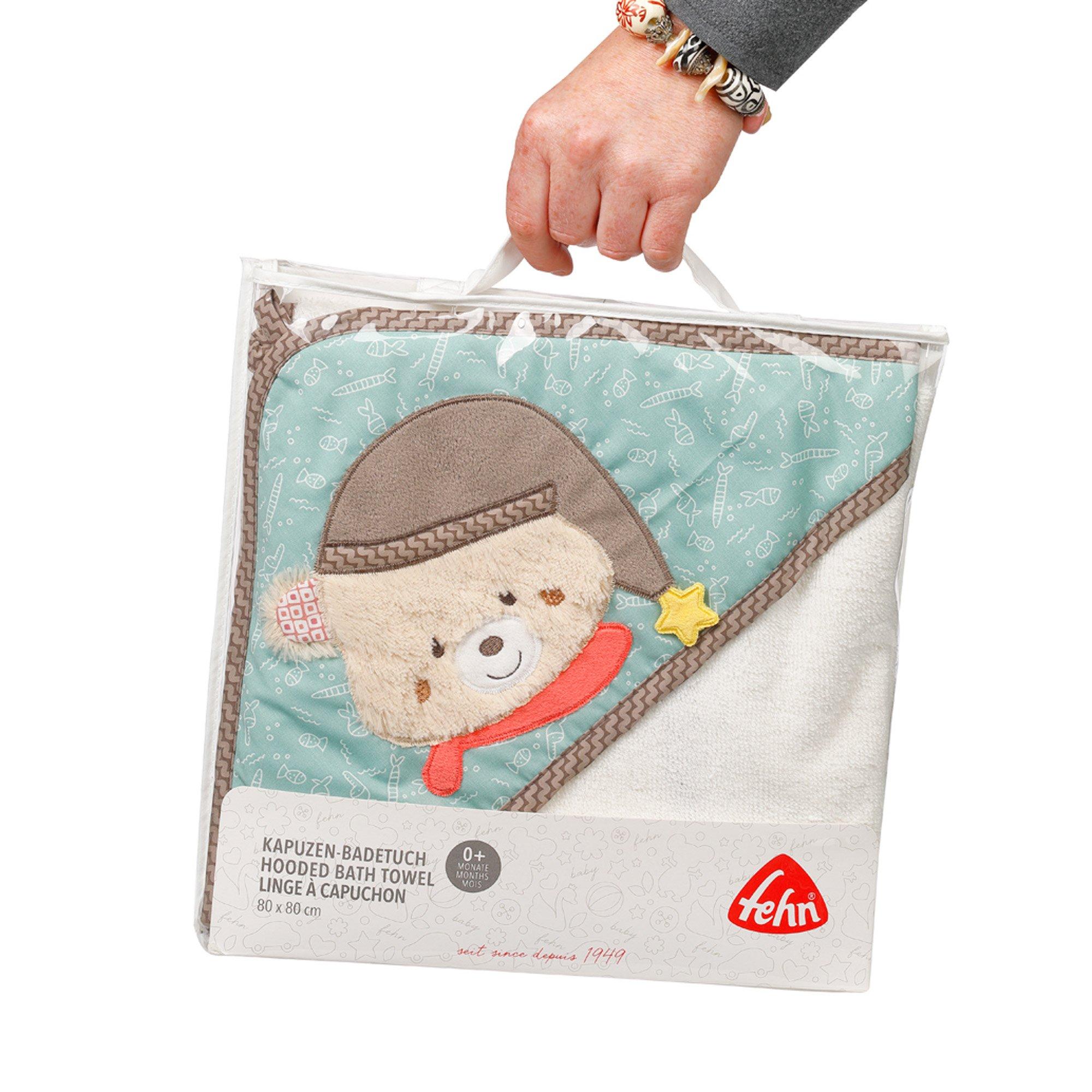 Fehn Bruno Cape de bain à capuche 