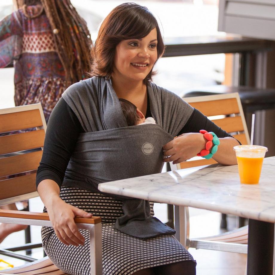 Moby Wrap Moby Wrap Charcoal Marsupio 