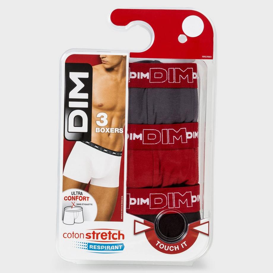 DIM  Lot de 3 boxers 