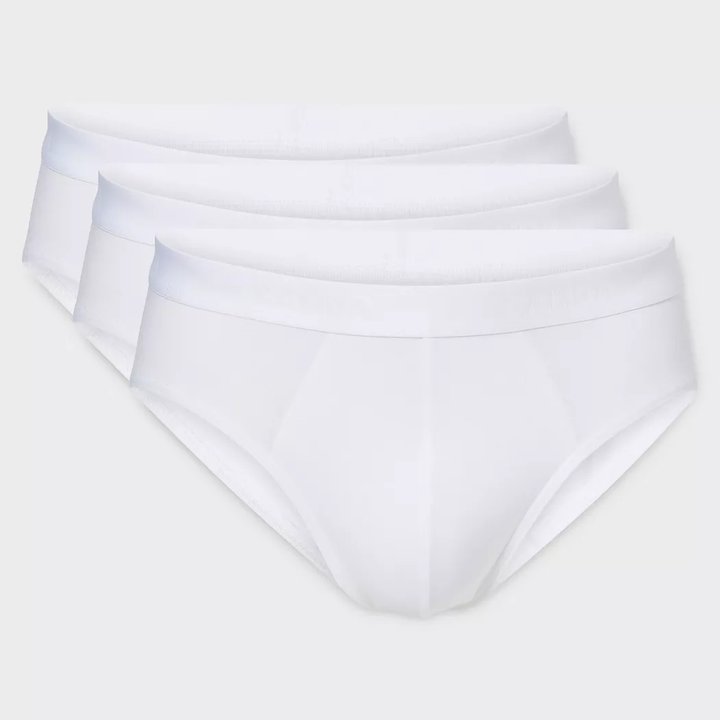 Calida - Triopack, Slips, für Herren, Weiss, Größe XXL