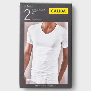CALIDA Natural Benefit V-Ausschnitt T-Shirt Duopack  