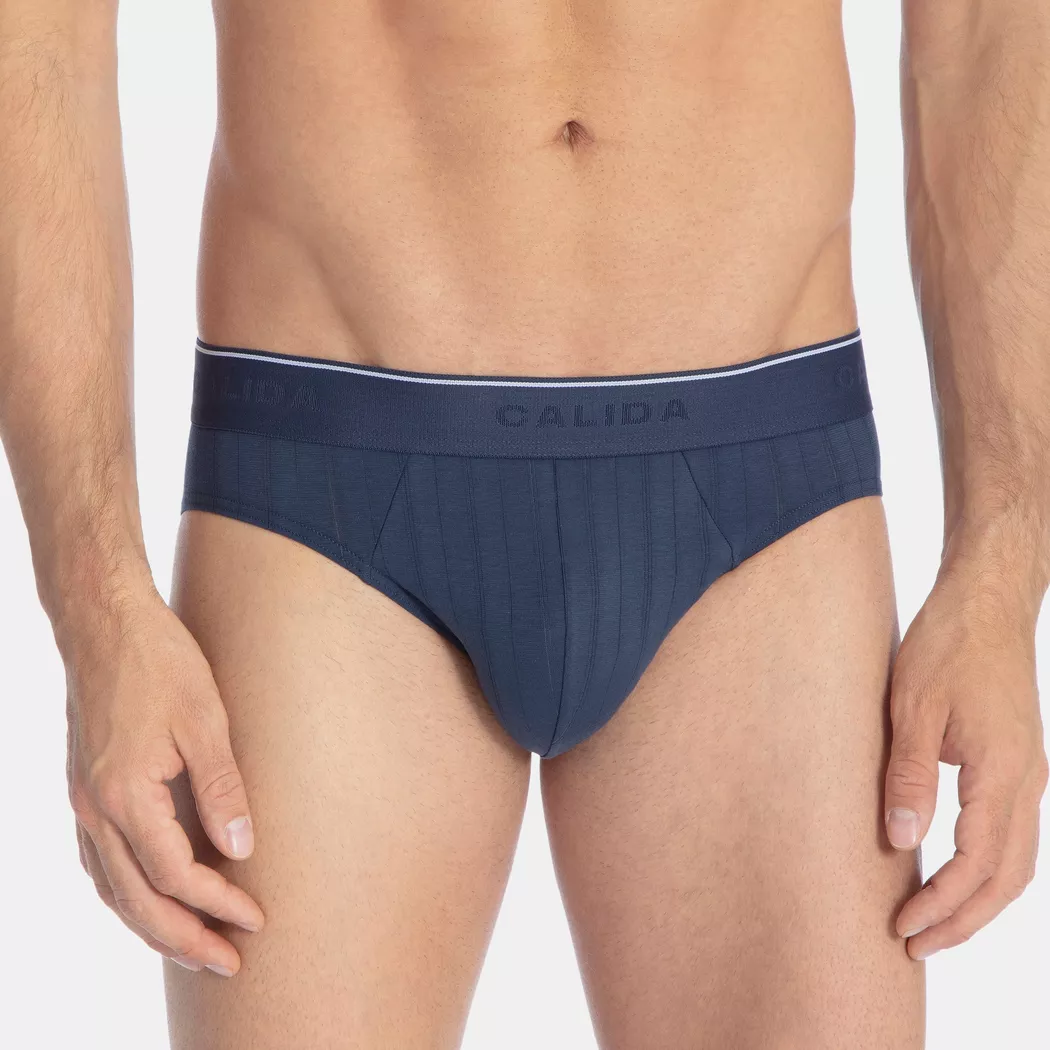 Calida - Pure & Style, für Herren, Blau Violet, Größe XL 2