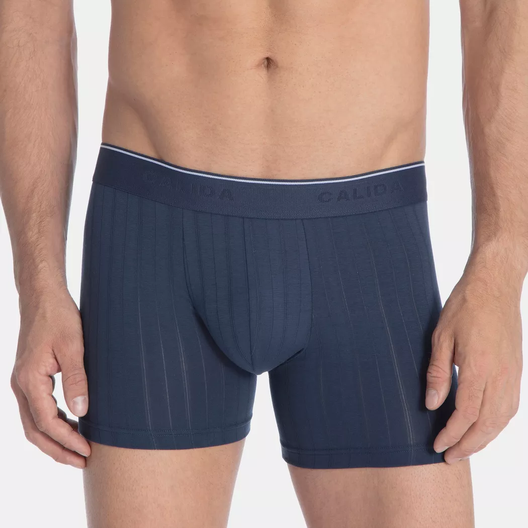 Calida Pure & Style Men's Slip Blue Violet L