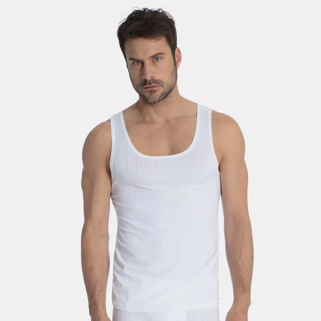 Calida - Pure & Style, für Herren, Weiss, Größe XL