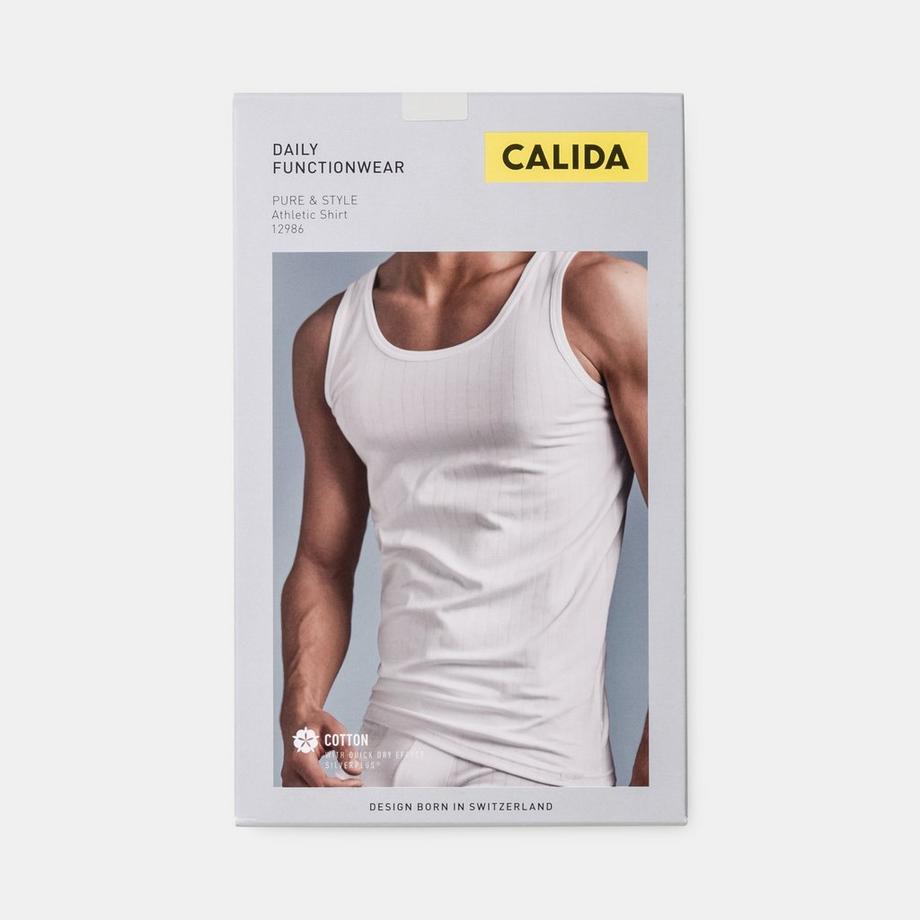 CALIDA Pure & Style Maillot de Corps Sans Manches  
