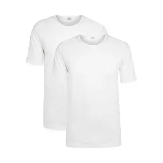 Manor Man Duopack, T-Shirts, kurzarm  Weiss