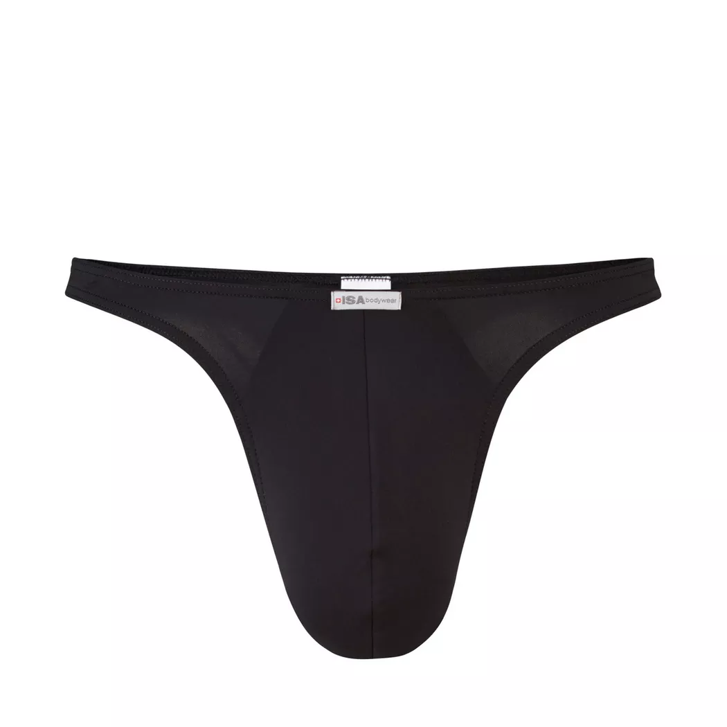 ISA bodywear - String, für Herren, Black, Größe L
