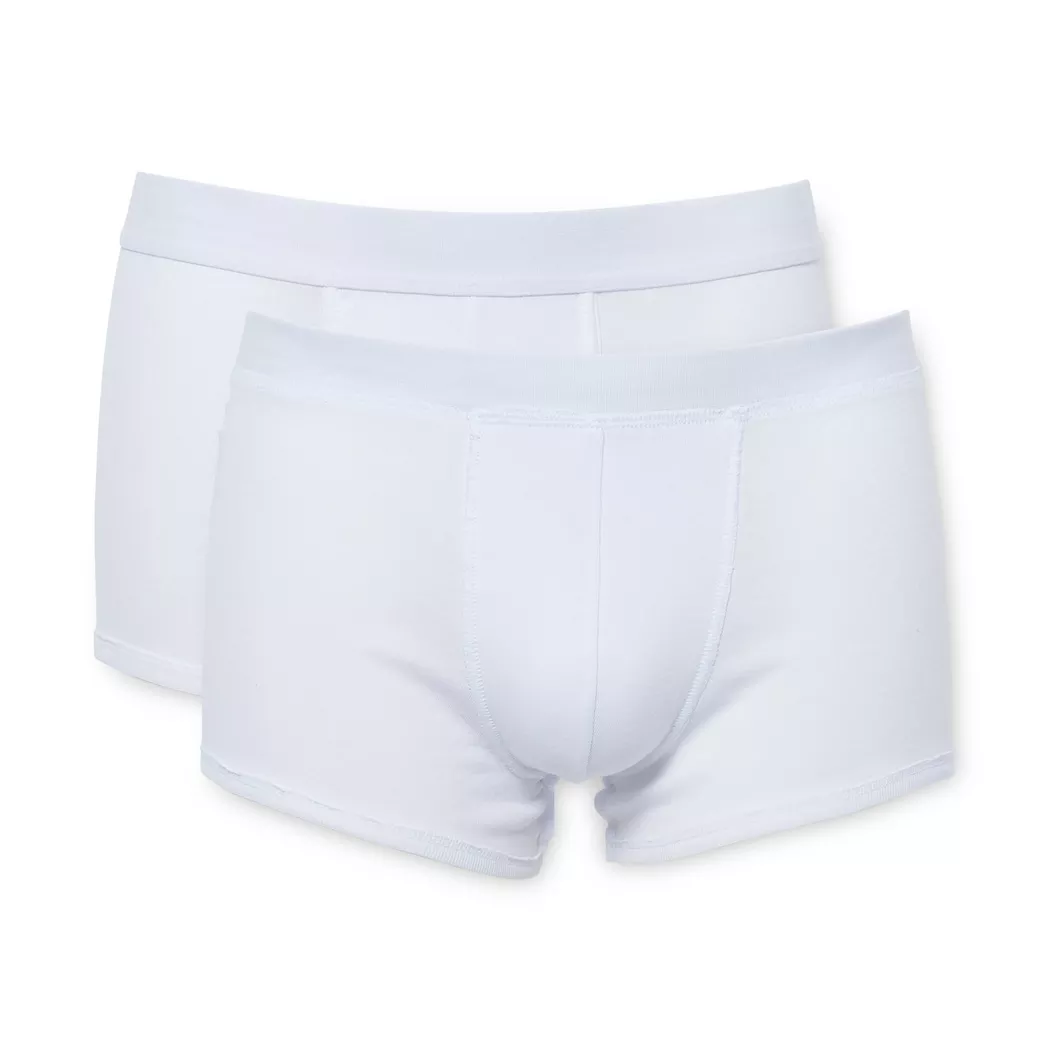 Manor Man - Duopack, Pantys, für Herren, Weiss, Größe S