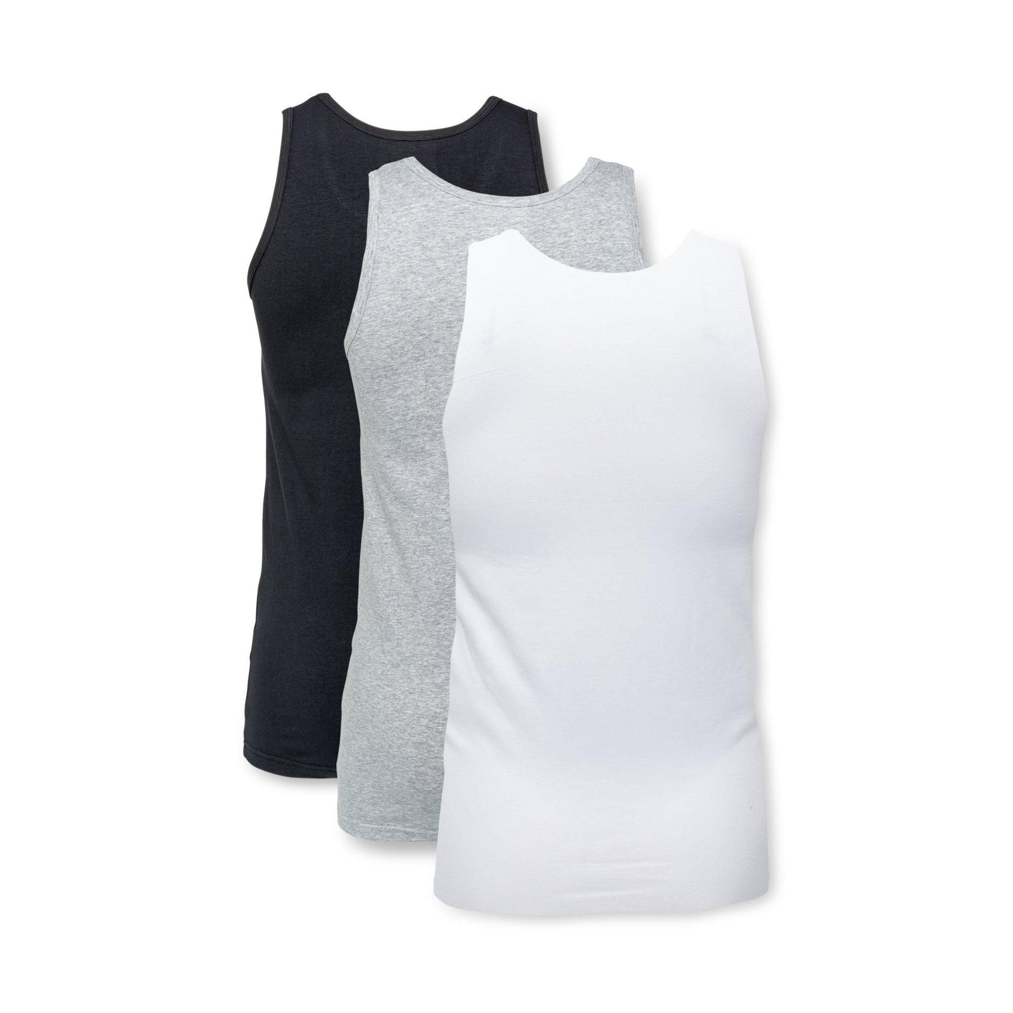 Manor Man Triopack Maglie Intime senza Maniche  