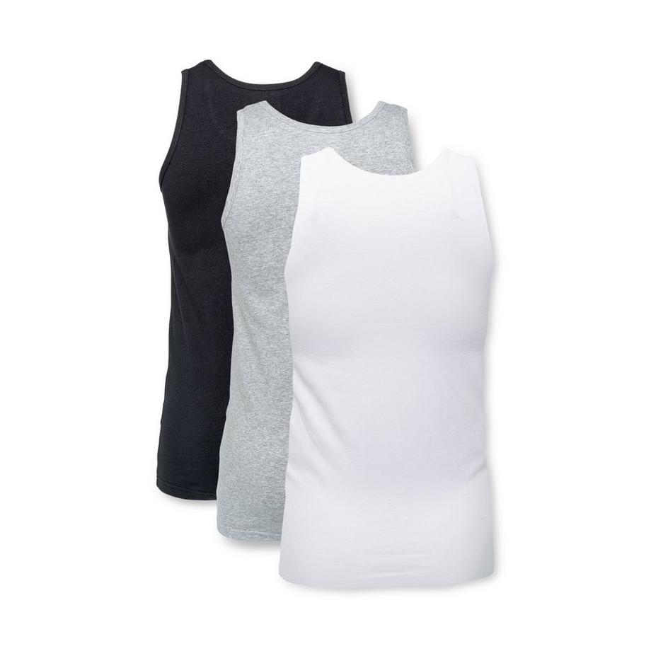Manor Man Triopack Unterhemden ohne Arm  