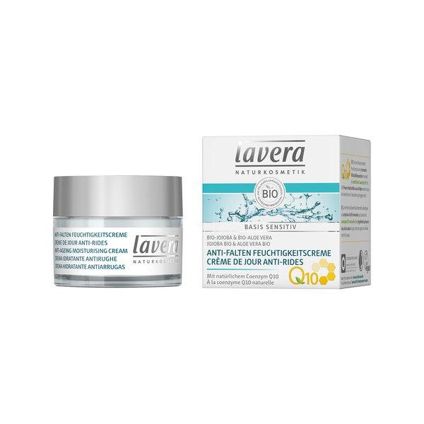 Image of lavera Anti-Falten Feuchtigkeitscreme Q10 basis sensitiv - 50ml