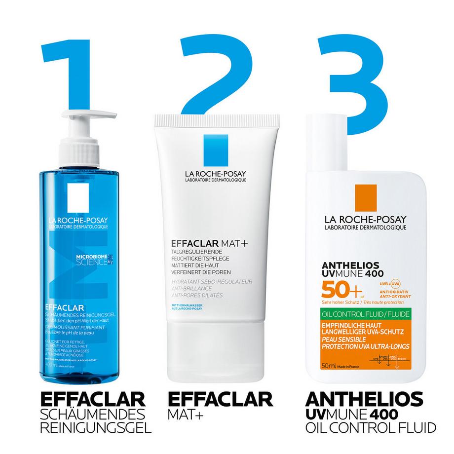 LA ROCHE POSAY  Effaclar Mat+ Effaclar MAT Crème matifiante et régulatrice de sébum 