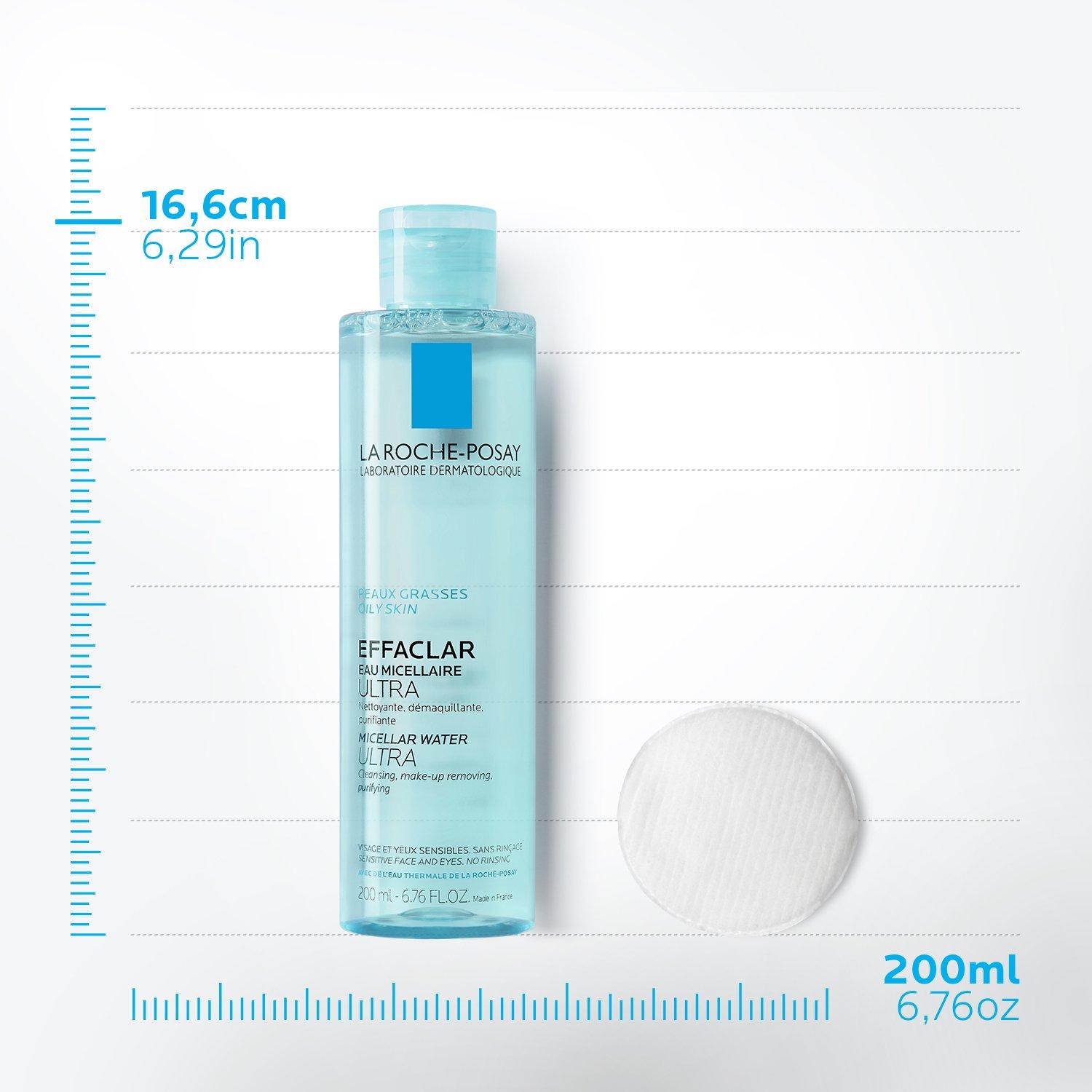 LA ROCHE POSAY  Effaclar eau nettoyant purifiant Effaclar Eau micellaire peau grasse 