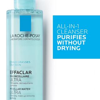 LA ROCHE POSAY  Effaclar eau nettoyant purifiant Effaclar Eau micellaire peau grasse 