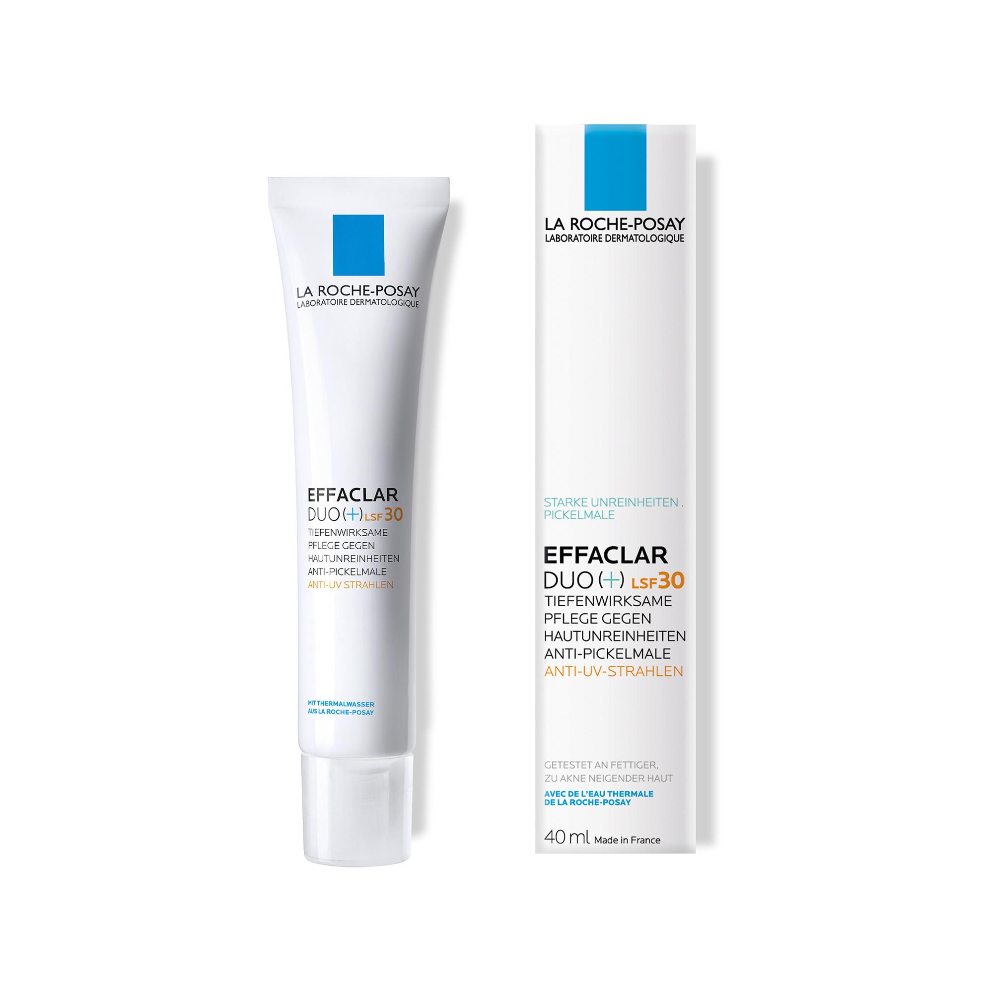 LA ROCHE POSAY  Effaclar Duo+ LSF30 Effaclar Duo (+) SPF 30 Soin action profondeur  
