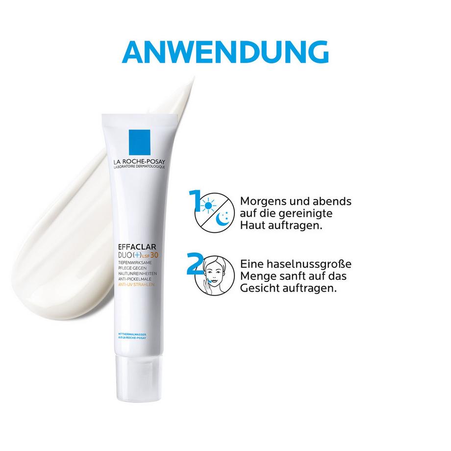 LA ROCHE POSAY  Effaclar Duo+ LSF30 Effaclar Duo (+) SPF 30 Soin action profondeur  