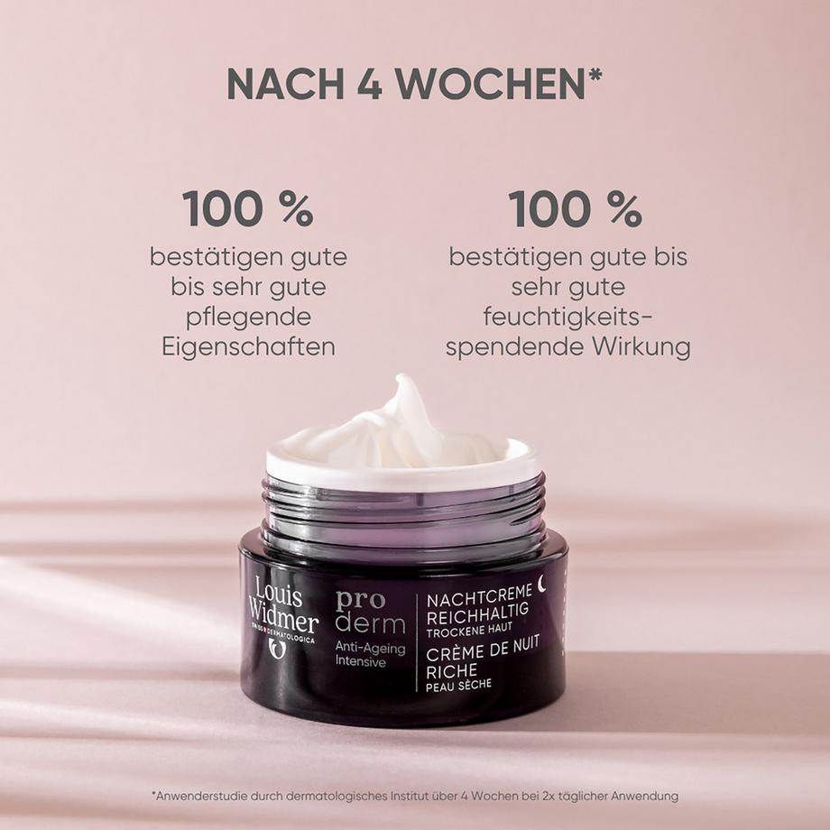 Louis Widmer  proderm Nachtcreme Reichhaltig ohne Parfum 
