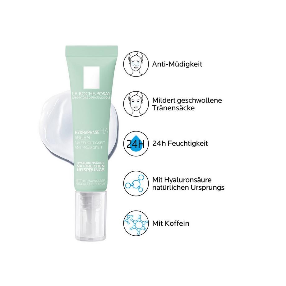 LA ROCHE POSAY  Hydraphase Intense Augen HYDRAPHASE HA Soin contour des yeux 