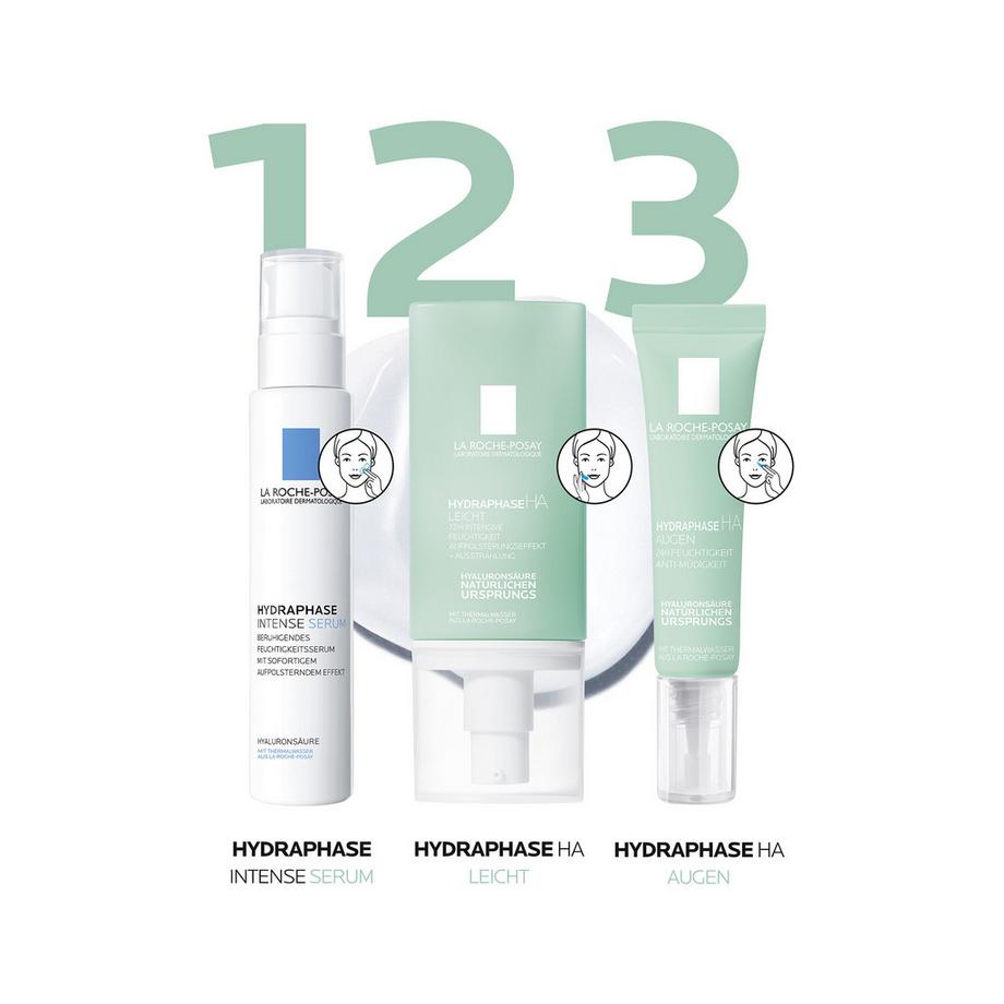 LA ROCHE POSAY  Hydraphase Intense Augen HYDRAPHASE HA Soin contour des yeux 