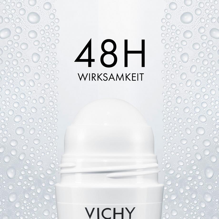 VICHY Déo peaux sensi anti-transp rollon Deodorant Sensitiv Anti-Transpirant 48h Roll-on 