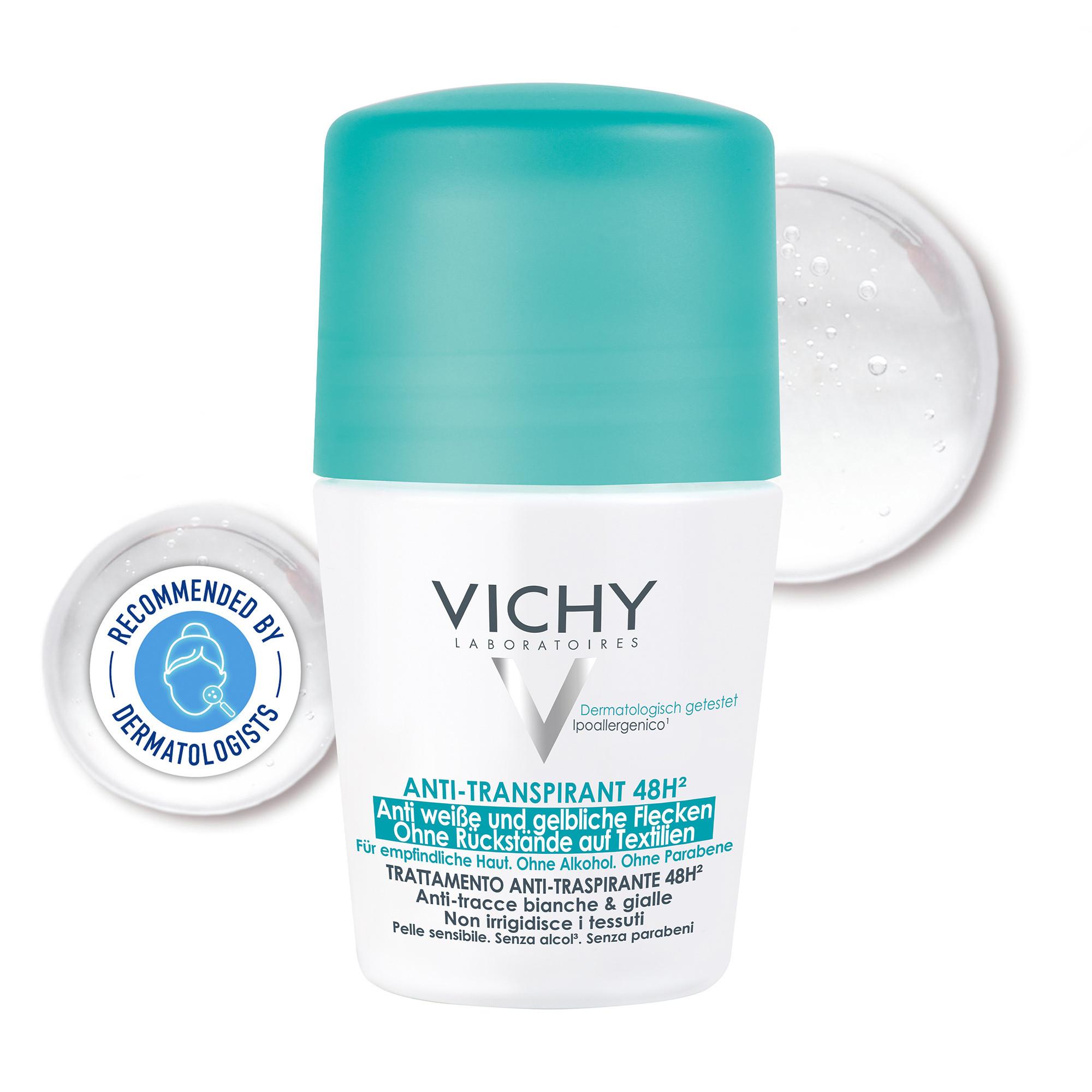 VICHY Déo anti-traces roll-on Deodorant Anti-traces Roll-On 