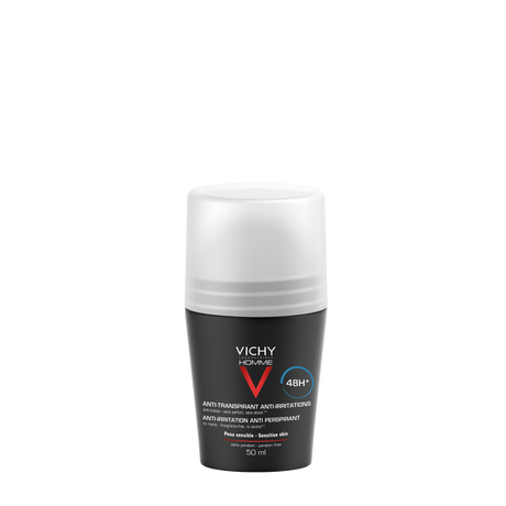 VICHY  Homme déo 48h peau sens rollon HOMME Deodorante Roll-on Pelle Sensibile 48h 