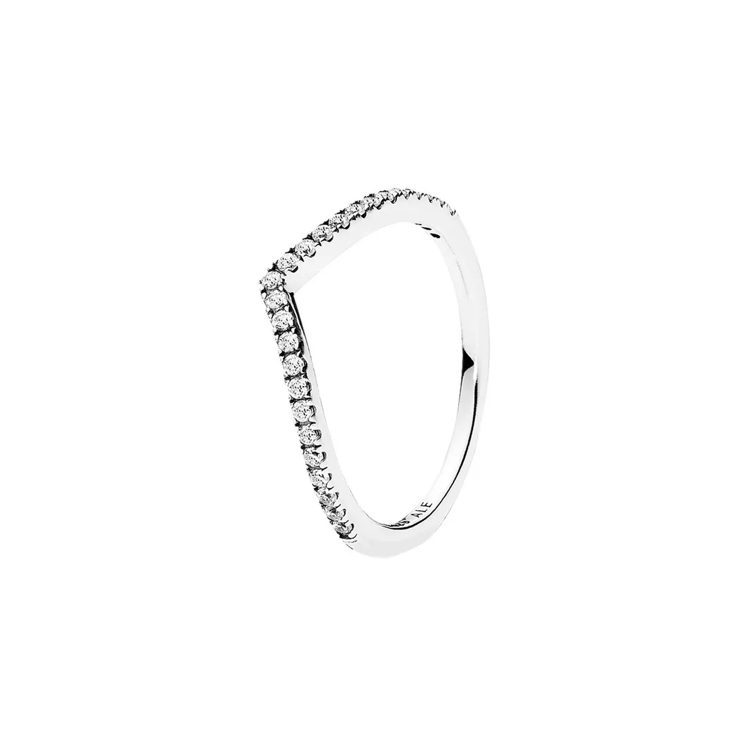 PANDORA Shimmering Wish Ring silver Medium female