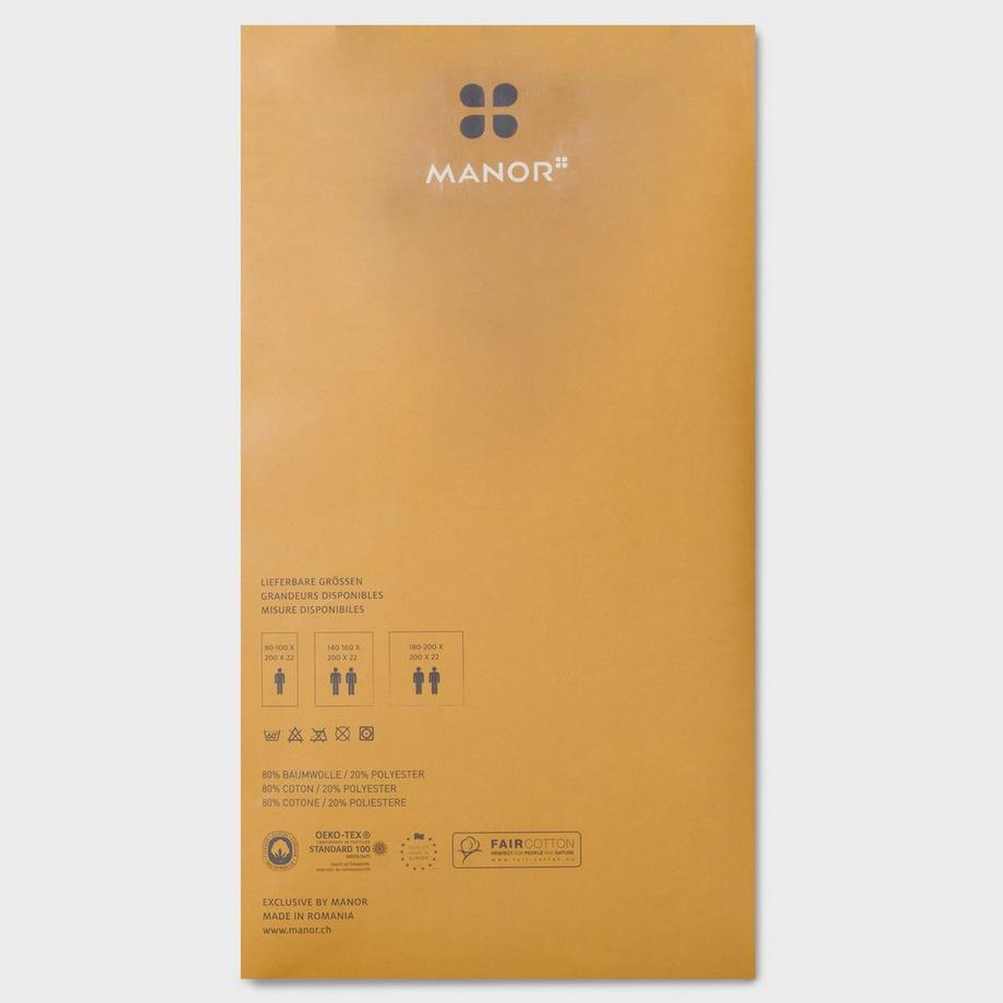 Manor Frottee Fixleintuch  