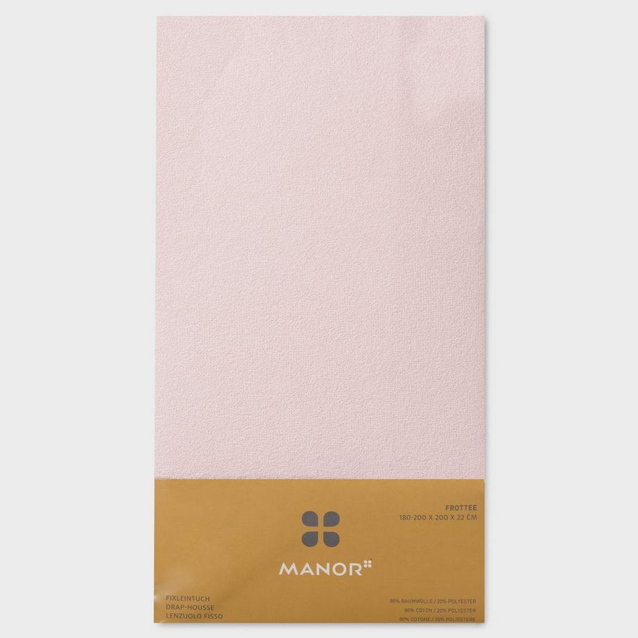 Manor Frottee Fixleintuch  