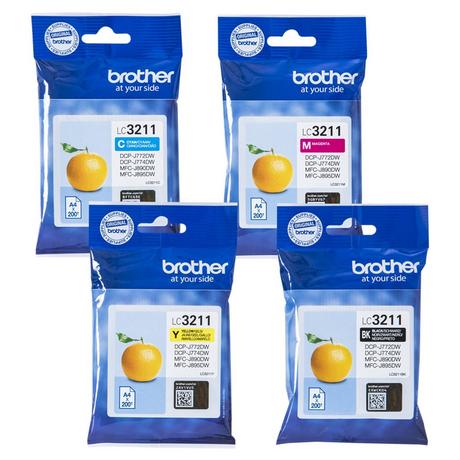 brother LC-3211V Valuepack Multipack, Tintenpatronen 