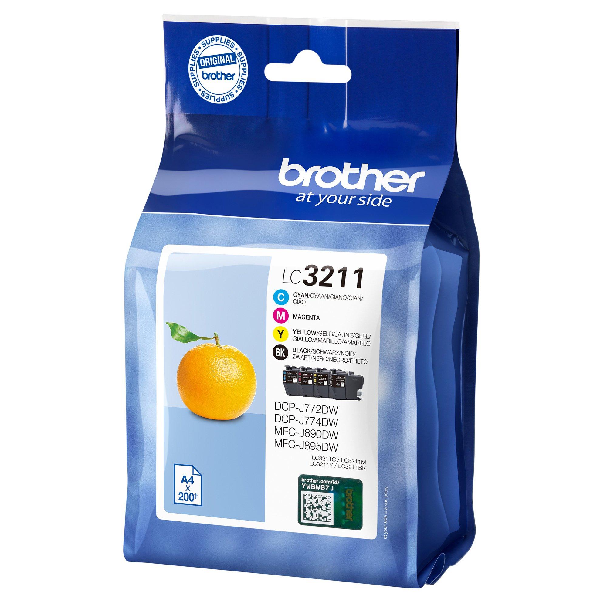 brother LC-3213V Valuepack Multipack, cartouches d'encre 