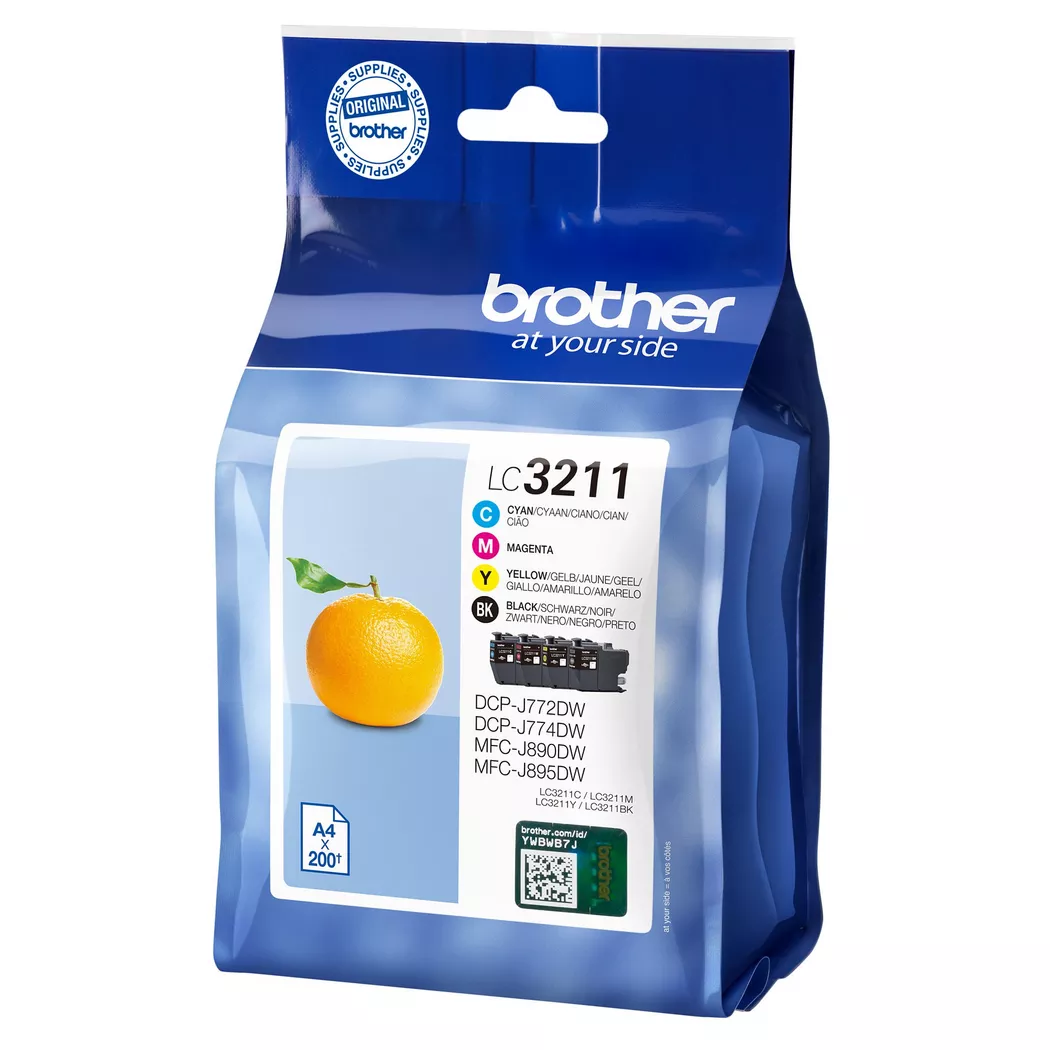 Brother – LC-3213V Valuepack, Multipack, Tintenpatronen, Multicolor