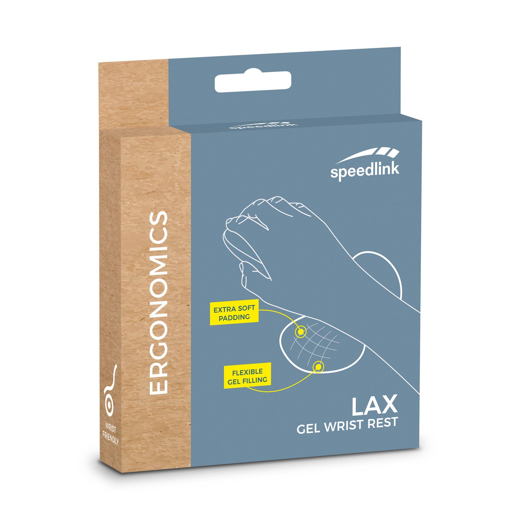 SPEEDLINK Ergonomics LAX Gel Wrist Rest Appui poigne Ergonom 